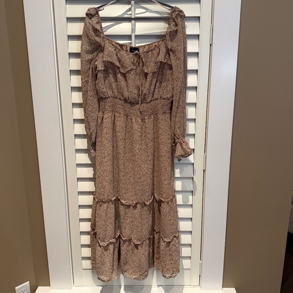 VICI Floral Bohemian Maxi Dress